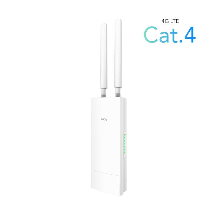 Router 4G Cudy LT400 N300 Cat.4 Εξωτερικού Χώρου Router 4G Cudy LT400 N300 Cat.4 Εξωτερικού Χώρου
