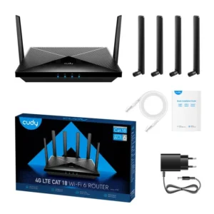 Router 4G Cudy LT18 Wi-Fi 6 AX1800 Cat.18 - Image 3