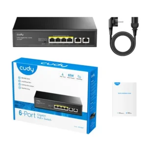 Switch 6 Θέσεων PoE Cudy GS1006P Gigabit - Image 3