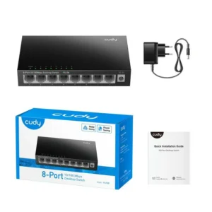 Switch 8 Θέσεων Cudy FS108 10/100 Mbps Μεταλλικό - Image 3