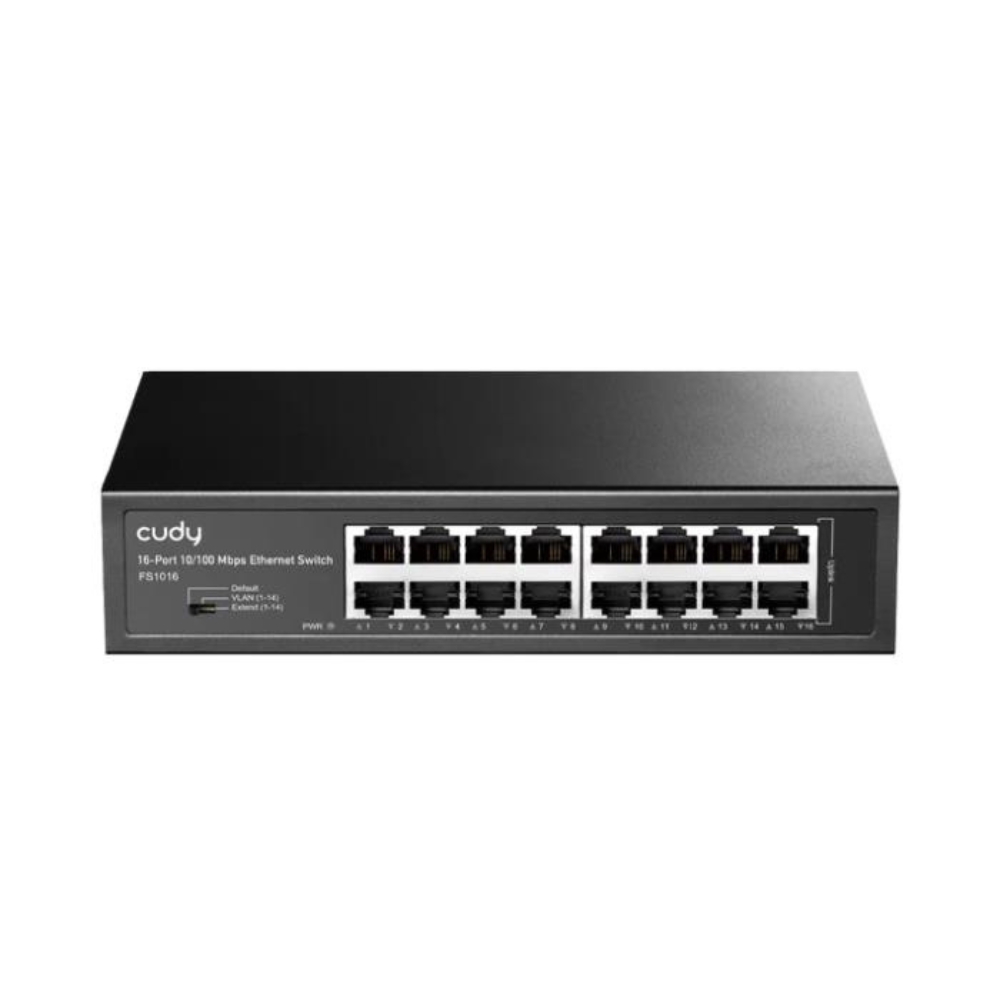 Switch 16 Θέσεων Cudy FS1016 10/100 Μbps Unmanaged Switch 16 Θέσεων Cudy FS1016 10/100 Μbps Unmanaged