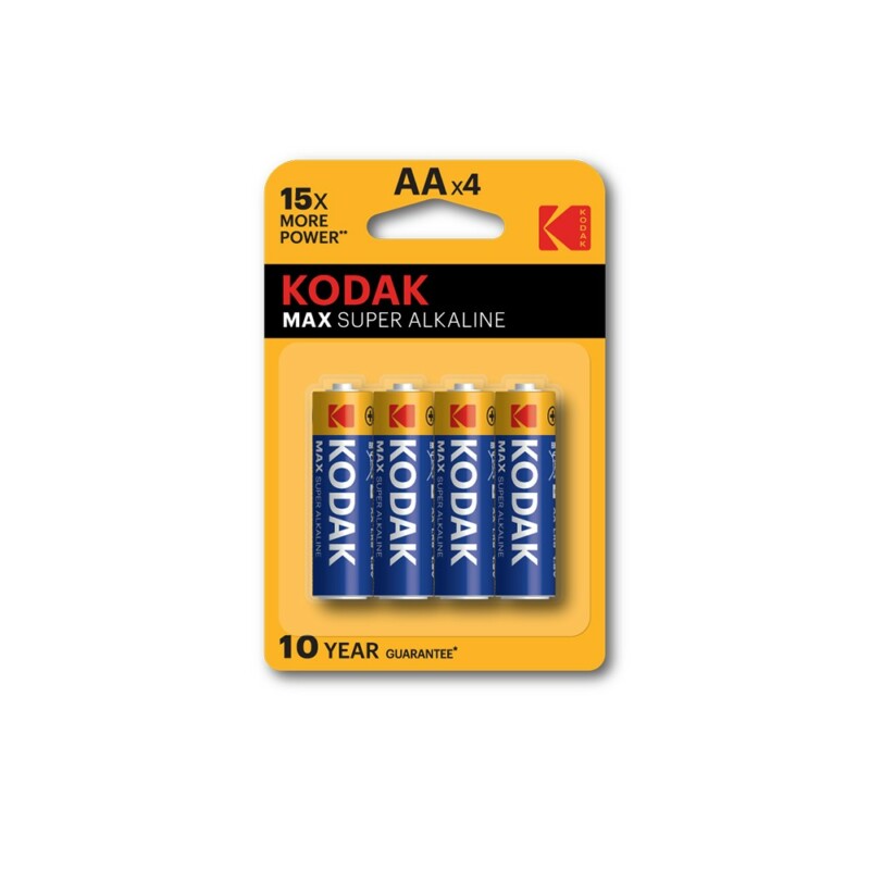 Μπαταρίες Αλκαλικές AA Kodak LR6 (4τμχ) Μπαταρίες Αλκαλικές AA Kodak LR6 (4τμχ)