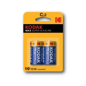 Μπαταρίες Αλκαλικές C Kodak LR14 (2τμχ)