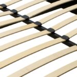 Κρεβάτι Norse pakoworld διπλό ύφασμα εκρού με αποθηκευτικό χώρο 160x200εκ-006-000029