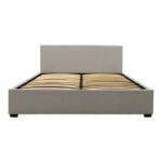 Κρεβάτι Norse pakoworld ύφασμα γκρι με αποθηκευτικό χώρο 160x200εκ-006-000030