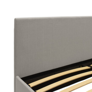 Κρεβάτι Norse pakoworld ύφασμα γκρι με αποθηκευτικό χώρο 160x200εκ-006-000030