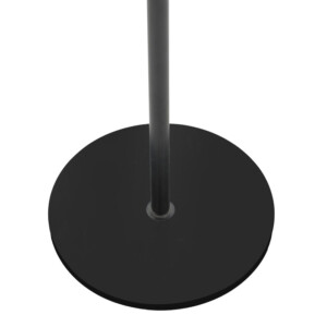 Καλόγερος Fori pakoworld μαύρο μέταλλο 30x30x173εκ-029-000226