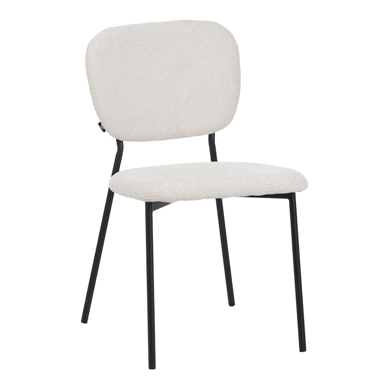 Καρέκλα Cathair pakoworld μπουκλέ ύφασμα σε μπεζ απόχρωση με μαύρα μεταλλικά πόδια 48x53x82εκ-029-000305 Καρέκλα Cathair pakoworld μπουκλέ ύφασμα σε μπεζ απόχρωση με μαύρα μεταλλικά πόδια 48x53x82εκ-029-000305