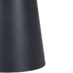 Τραπέζια σαλονιού Ginoze Inart σετ 2τεμ μέταλλο σε μαύρη απόχρωση-029-000315