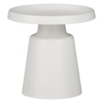 Τραπέζια σαλονιού Ginoze Inart σετ 2τεμ μέταλλο σε λευκή απόχρωση-029-000316