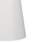 Τραπέζια σαλονιού Ginoze Inart σετ 2τεμ μέταλλο σε λευκή απόχρωση-029-000316