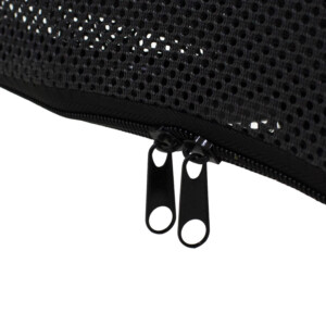 Καρέκλα γραφείου Joel II pakoworld με ύφασμα mesh σε μαύρη απόχρωση 61x59x109.5-123εκ-029-000327