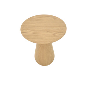 Τραπέζι σαλονιού Donda pakoworld mdf σε sonoma απόχρωση Φ60x40εκ-029-000362