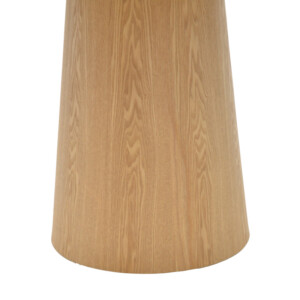 Tραπέζι Donda pakoworld mdf sonoma Φ100x76εκ-029-000367