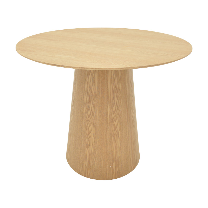 Tραπέζι Donda pakoworld mdf sonoma Φ100x76εκ-029-000367 Tραπέζι Donda pakoworld mdf sonoma Φ100x76εκ-029-000367