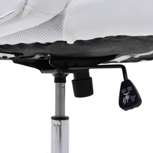 Καρέκλα γραφείου διευθυντή Sonar pakoworld pu σε λευκή απόχρωση-033-000008