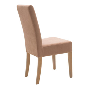 Καρέκλα Ditta pakoworld ύφασμα σάπιο μήλο-πόδι sonoma 44x56x96εκ-047-000060