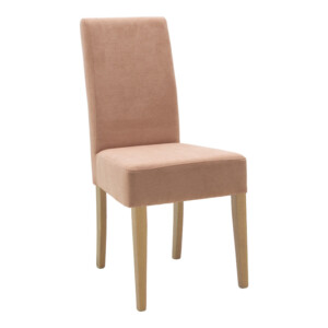 Καρέκλα Ditta pakoworld ύφασμα σάπιο μήλο-πόδι sonoma 44x56x96εκ-047-000060