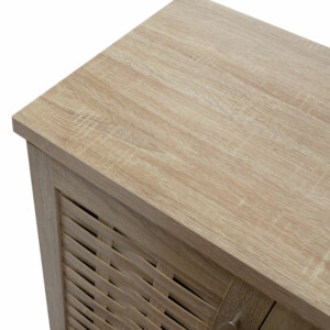 Παπουτσοθήκη-ντουλάπι MANTAM pakoworld 12 ζεύγων χρώμα sonoma 78x40x92εκ-049-000001