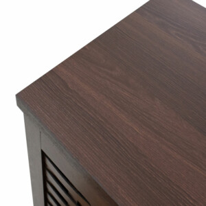 Παπουτσοθήκη-ντουλάπι MANTAM pakoworld 12 ζεύγων χρώμα καρυδί 78x40x92εκ-049-000003