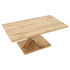 Τραπέζι σαλονιού Solange pakoworld χρώμα sonoma 110x55x47.5εκ-049-000061