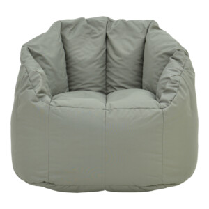 Πολυθρόνα Kerlon pakoworld αδιάβροχο σε γκρι απόχρωση Φ80x65εκ-056-000102