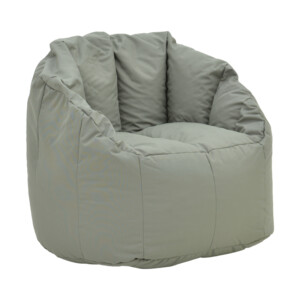 Πολυθρόνα Kerlon pakoworld αδιάβροχο σε γκρι απόχρωση Φ80x65εκ-056-000102