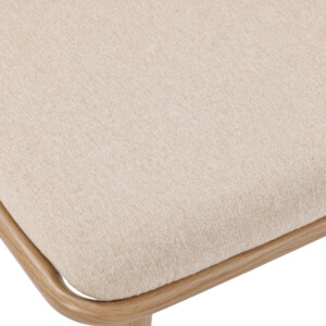 Καρέκλα Giulia pakoworld φυσικό pe rattan-μπεζ ύφασμα-φυσικό μέταλλο 49x52x80εκ-058-000064