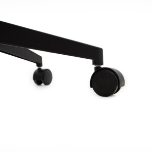 Καρέκλα γραφείου Ghost pakoworld με ύφασμα mesh χρώμα μαύρο - γκρι-069-000008