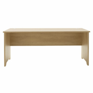 Γραφείο εργασίας επαγγελματικό Amazon pakoworld χρώμα sonoma 180x75x75εκ-069-000035