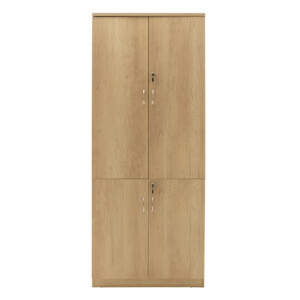 Ντουλάπα γραφείου επαγγελματική Amazon pakoworld χρώμα sonoma 80x40x200εκ-069-000043