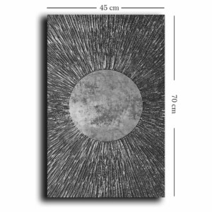 Πίνακας σε καμβά Liorbe pakoworld με ψηφιακή εκτύπωση 45x3x70εκ-071-001568