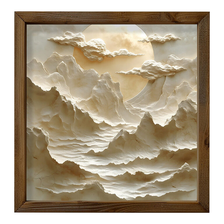 Πίνακας σε καμβά Jedia pakoworld με ψηφιακή εκτύπωση 50x3.5x50εκ-071-001576