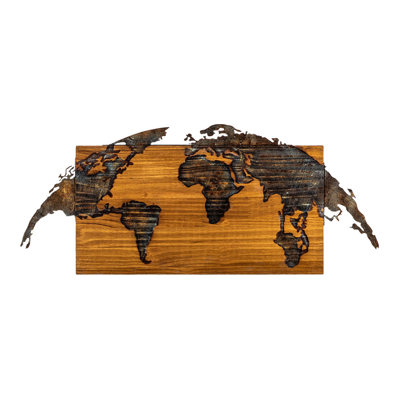 Διακοσμητικό τοίχου Mable pakoworld ξύλο πεύκου σε φυσική απόχρωση με μαύρο μέταλλο 83x3x38εκ-071-001599 Διακοσμητικό τοίχου Mable pakoworld ξύλο πεύκου σε φυσική απόχρωση με μαύρο μέταλλο 83x3x38εκ-071-001599