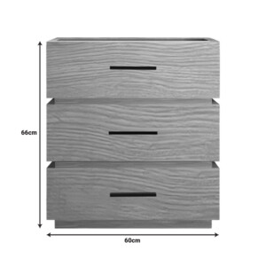 Κομοδίνο Sonlen pakoworld mdf σε oak απόχρωση 60x40x66εκ-072-000141