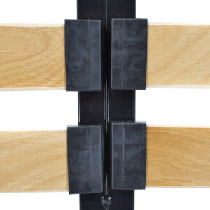 Σομιές μεταλλικός με 17 ανατομικές τάβλες 142x185x5εκ-088-000058