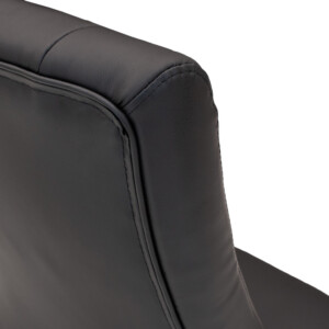 Καρέκλα γραφείου διευθυντή Roby pakoworld με pu χρώμα μαύρο-090-000012