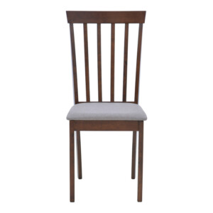 Καρέκλα Houston pakoworld σε καρυδί απόχρωση 40x49x94εκ-091-000010