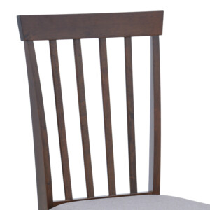 Καρέκλα Houston pakoworld σε καρυδί απόχρωση 40x49x94εκ-091-000010