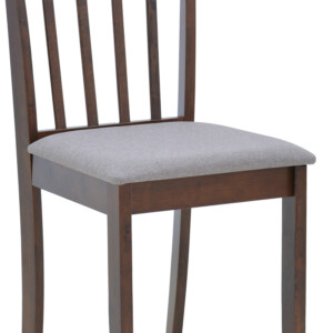 Καρέκλα Houston pakoworld σε καρυδί απόχρωση 40x49x94εκ-091-000010