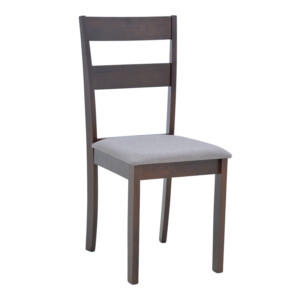 Καρέκλα Dallan  pakoworld σε καρυδί απόχρωση 40x47.5x89εκ-091-000012