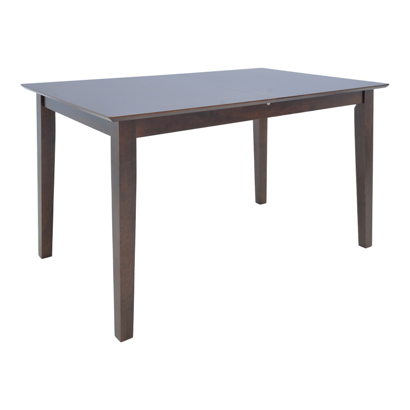 Tραπέζι επεκτεινόμενο Mabor pakoworld ξύλο σε καρυδί απόχρωση 120-150x80x73