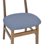 Καρέκλα Gaborn pakoworld σε γκρι απόχρωση 47x47x81