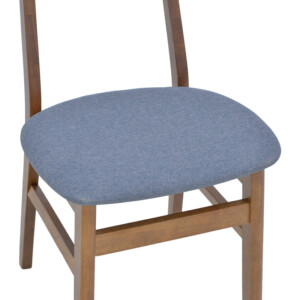 Καρέκλα Gaborn  pakoworld σε γκρι απόχρωση 47x47x81