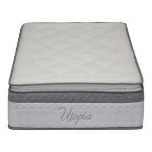 Στρώμα Utopia pakoworld pocket spring με ανώστρωμα 30-32cm 90x190εκ-100-000056