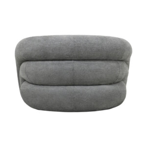 Πολυθρόνα Lexy pakoworld γκρι ύφασμα 100x89.5x60εκ-110-000066