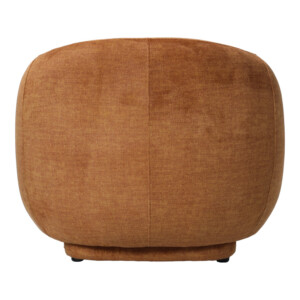 Πολυθρόνα Freya pakoworld ύφασμα σε μελί απόχρωση 93x87x76εκ-110-000117