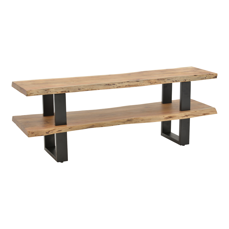 Έπιπλο τηλεόρασης Fuji pakoworld φυσικό μασίφ ξύλο ακακίας 140x40x52εκ-113-000037 Έπιπλο τηλεόρασης Fuji pakoworld φυσικό μασίφ ξύλο ακακίας 140x40x52εκ-113-000037