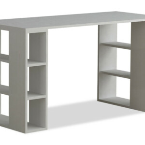 Γραφείο Colmar pakoworld χρώμα λευκό 140x60x75εκ-119-000837