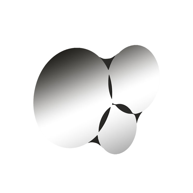 Καθρέπτης Gorta pakoworld μαύρο 75x2x51εκ-119-001193 Καθρέπτης Gorta pakoworld μαύρο 75x2x51εκ-119-001193